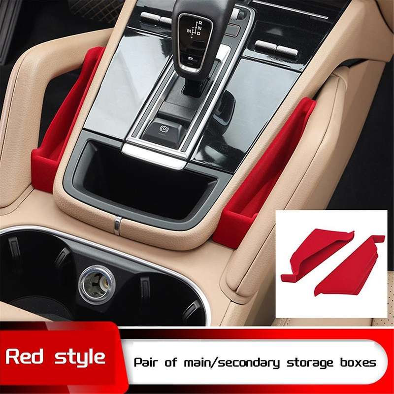 Car Center Console Space Storage Box Central Armrest Storage Box Container Organizer for 2011-2018 R
