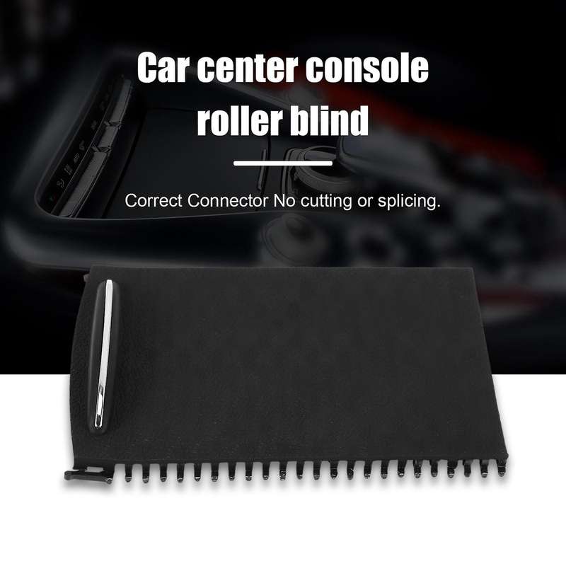 Car Center Console Sliding Shutters Cup Holder Roller Shutter Cover for - C-Class W203 2000-2007 20