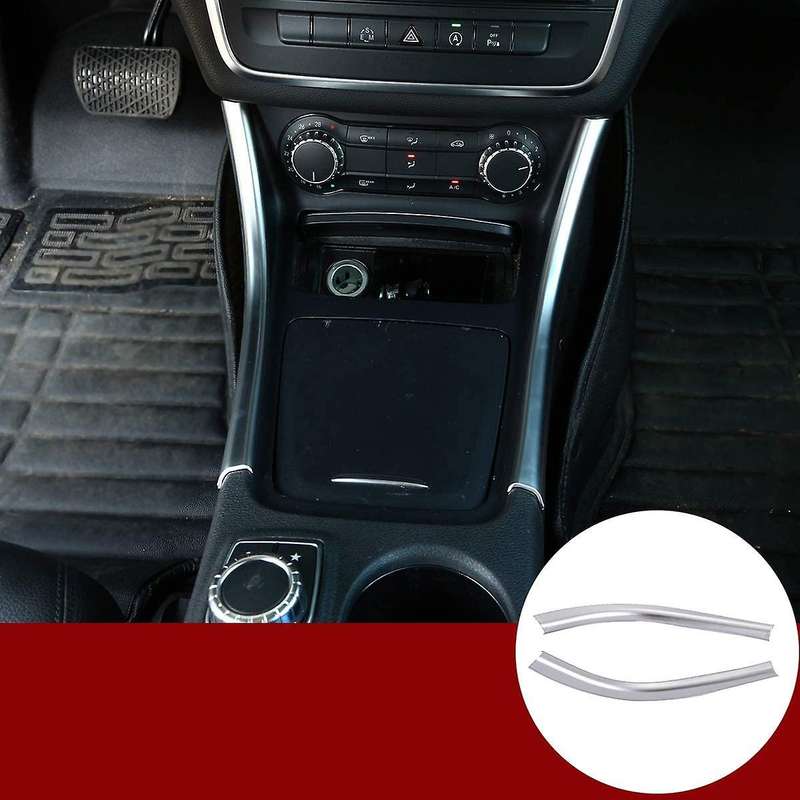 Car Center Console Side Frame Cover Decoration Strip for A-Class W176 CLA C117 GLA X156 A180