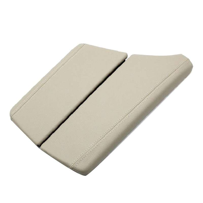 Car Center Console Storage Case Armrest Box Cover Trim for 5 Series F10 F11 2010-2017 Rhd Creamy Wh