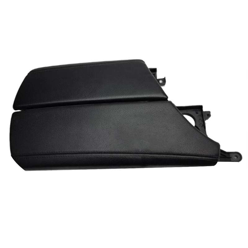 Car Center Console Storage Case Armrest Box Cover Trim for 5 Series F10 F11 2010-2017 Rhd Black 511