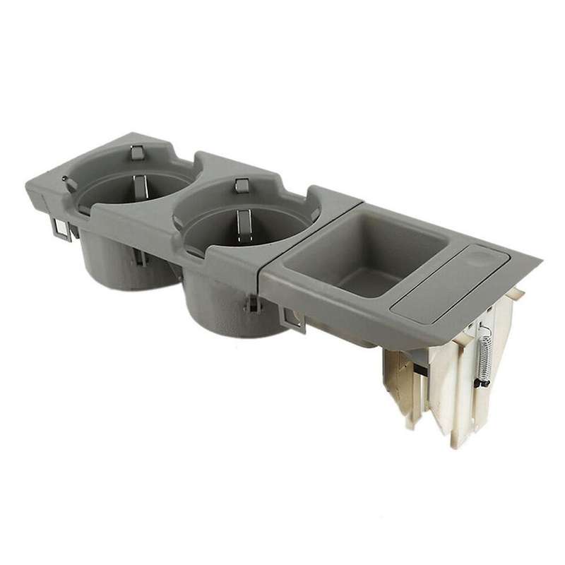 Car Center Console Water Cup Holder & Coin Storage Box 51168217953 for E46 3 Series 99-06 5116821795