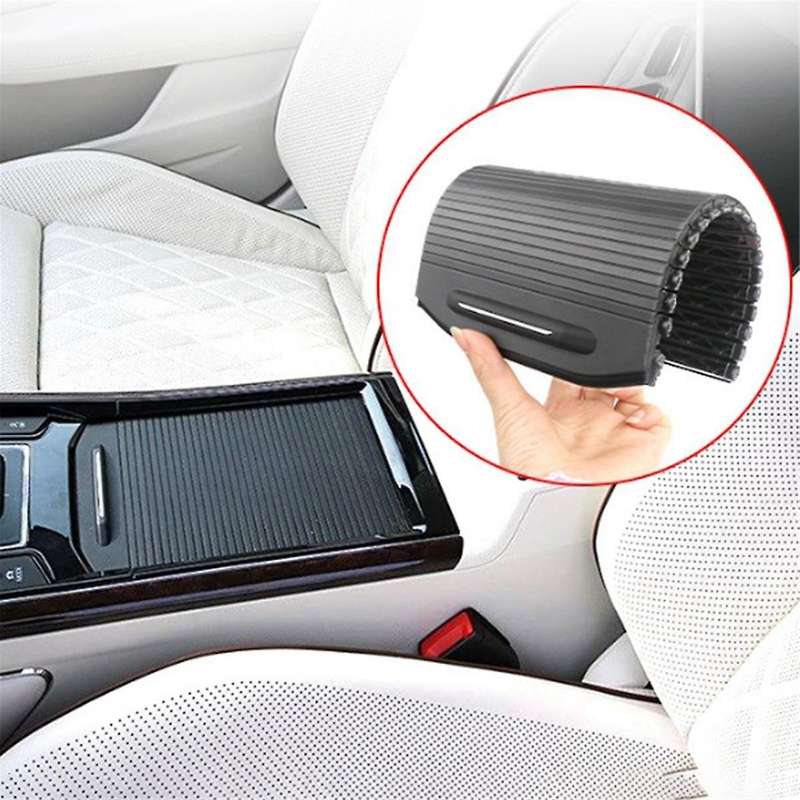 Car Center Console Water Cup Holder Curtain for PHIDEON 2016-2023 Drink Holder Slide Roller Blind