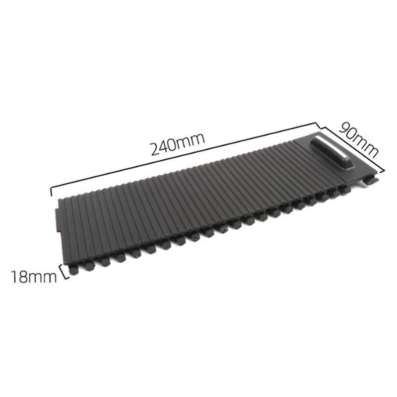 Car Center Console Water Cup Holder Curtain for 2015-2019 Drink Holder Slide Roller Blind