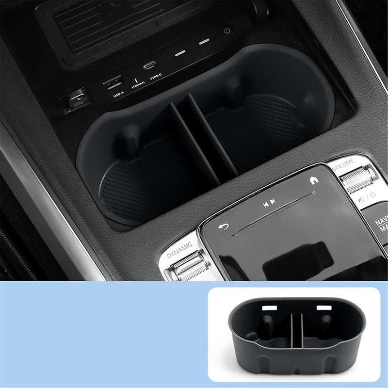 Car Center Console Water Cup Holder for A/BGLB/EQA/EQB/GLA//CLA-Class 2019-2024+ Insert Drink Holde