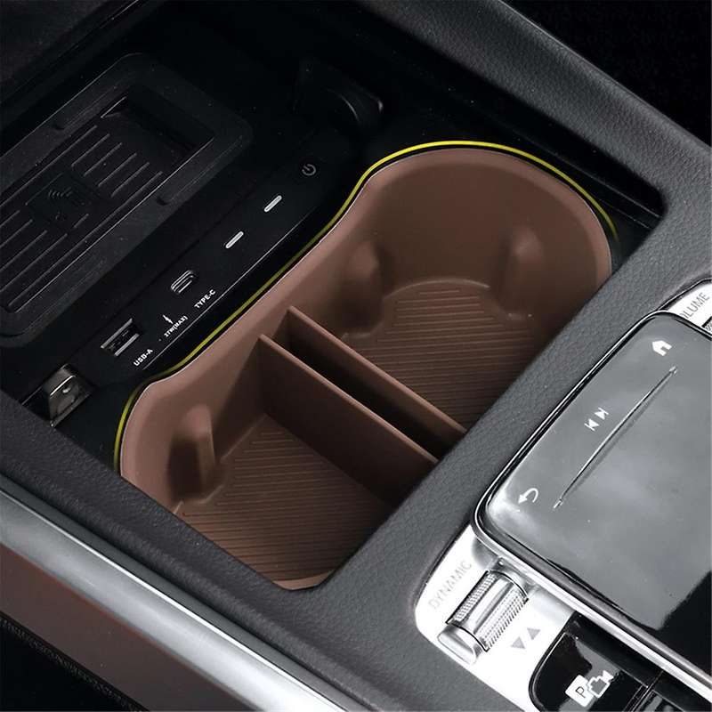 Car Center Console Water Cup Holder for A/BGLB/EQA/EQB/GLA//CLA-Class 2019-2024+ Insert Drink Holde
