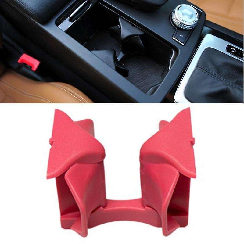 Car Center Console Water Cup Holder Drink Stand Insert Divider Board for - C E Class W204 W207 W212