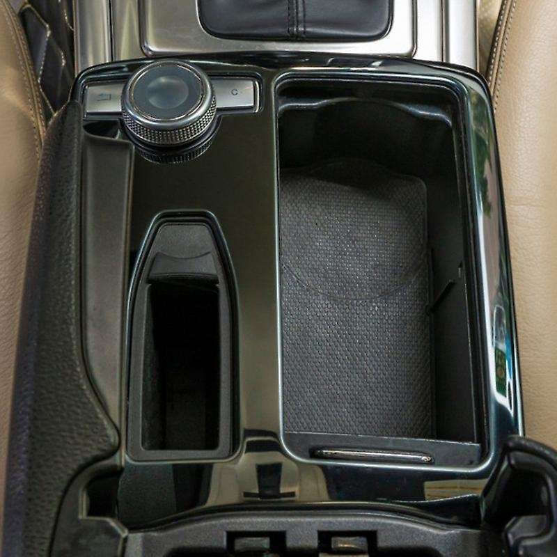 Car Center Console Water Cup Holder Frame Cover Trim Accessories for C Class W204 C180 C200 2007-201