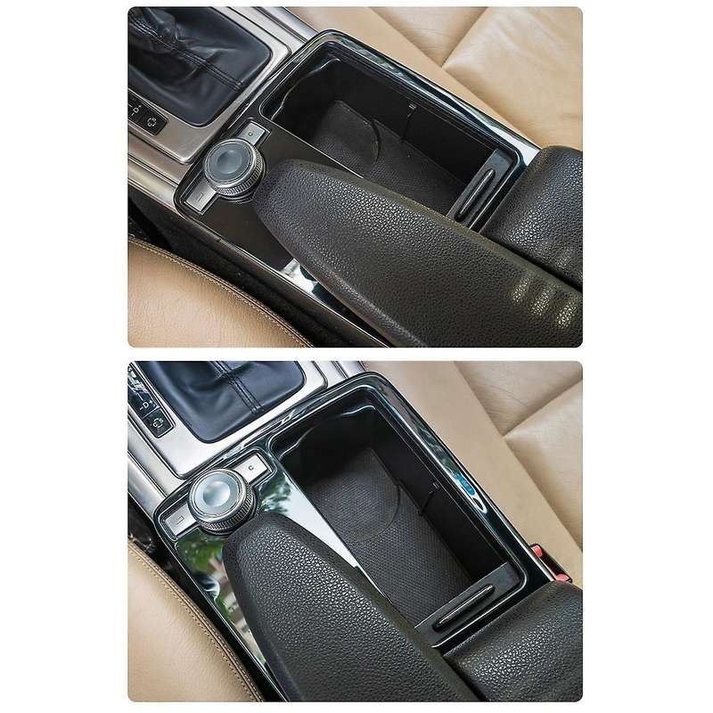 Car Center Console Water Cup Holder Frame Cover Trim Accessories for C Class W204 C180 C200 2007-201