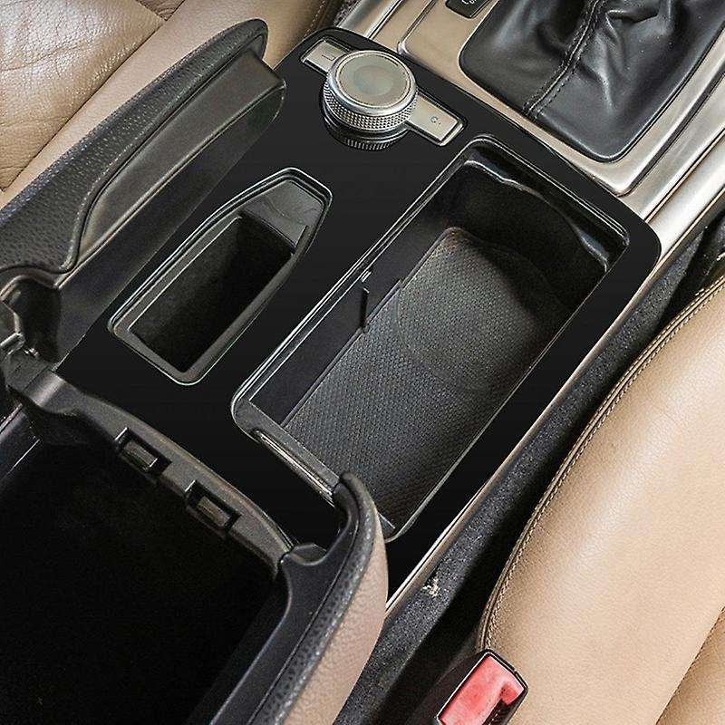 Car Center Console Water Cup Holder Frame Cover Trim Accessories for C Class W204 C180 C200 2007-201