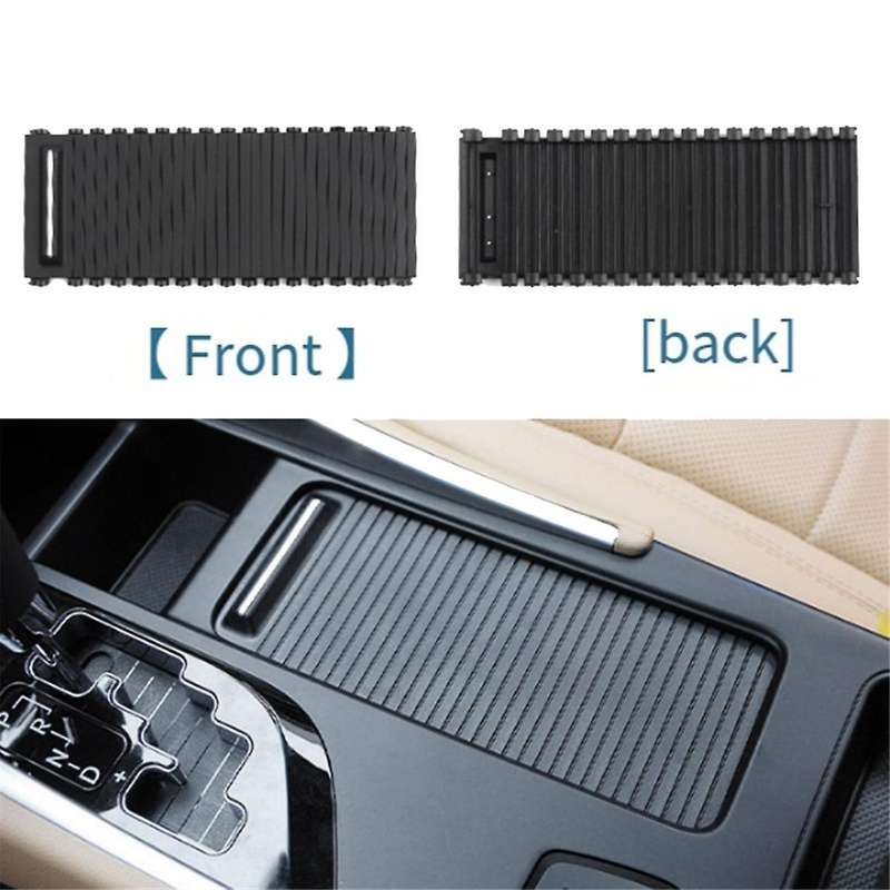 Car Center Console Water Cup Holder Roller Blind Drink Holder Decorative Plate for 2011-2015
