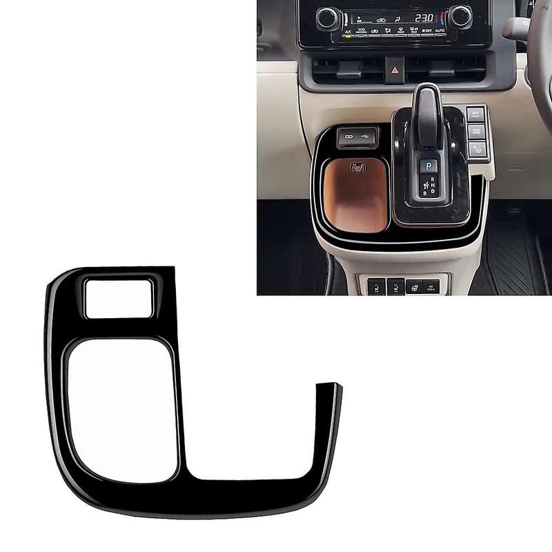 Car Center Console Water Cup Holder Trim Frame Cover for 2024 RHD Interior Accessories,B