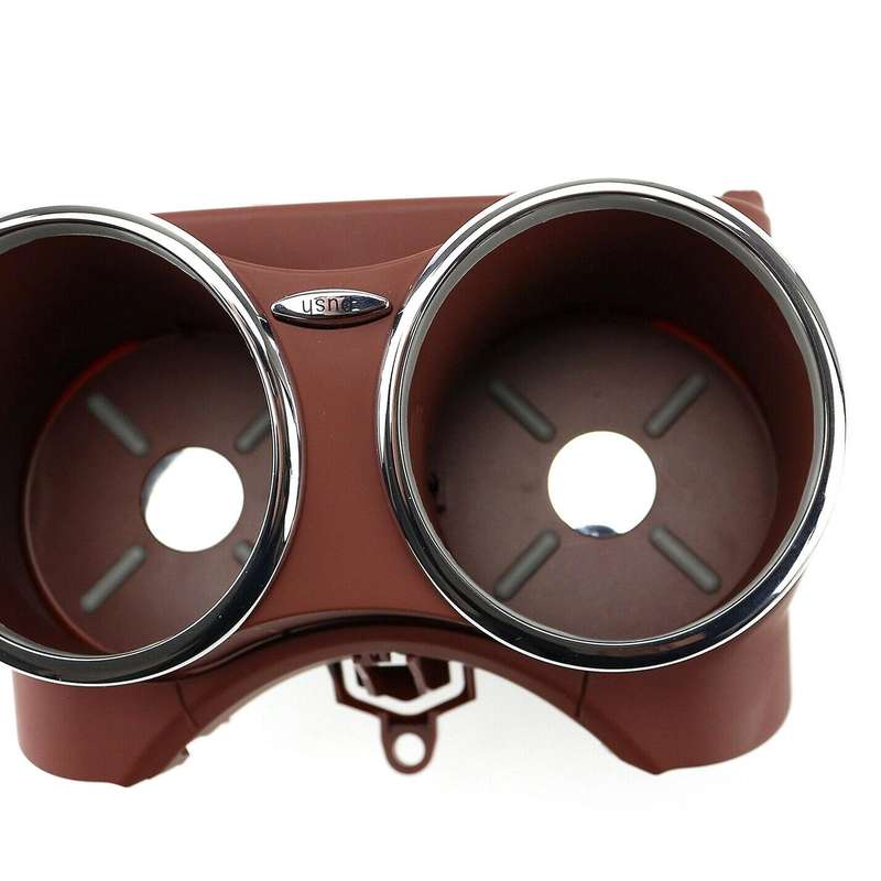 Car Center Console Water Cup Red Brown for - C219 06-11 Dual Cup Holder Bracket A2196800414