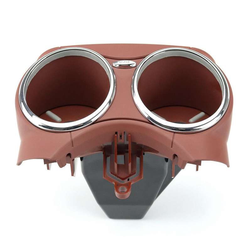 Car Center Console Water Cup Red Brown for - C219 06-11 Dual Cup Holder Bracket A2196800414