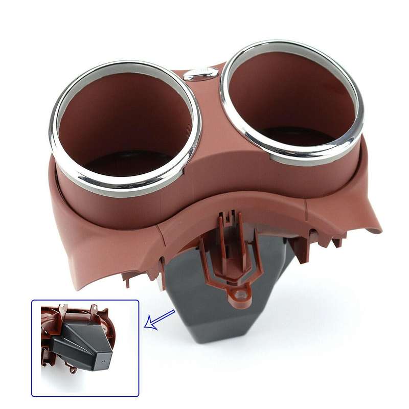 Car Center Console Water Cup Red Brown for - C219 06-11 Dual Cup Holder Bracket A2196800414