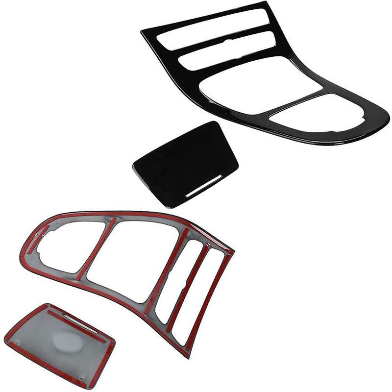 Car Center Control Gear Panel Interior Accessories for E Class W213 E200 E300 2016-2020