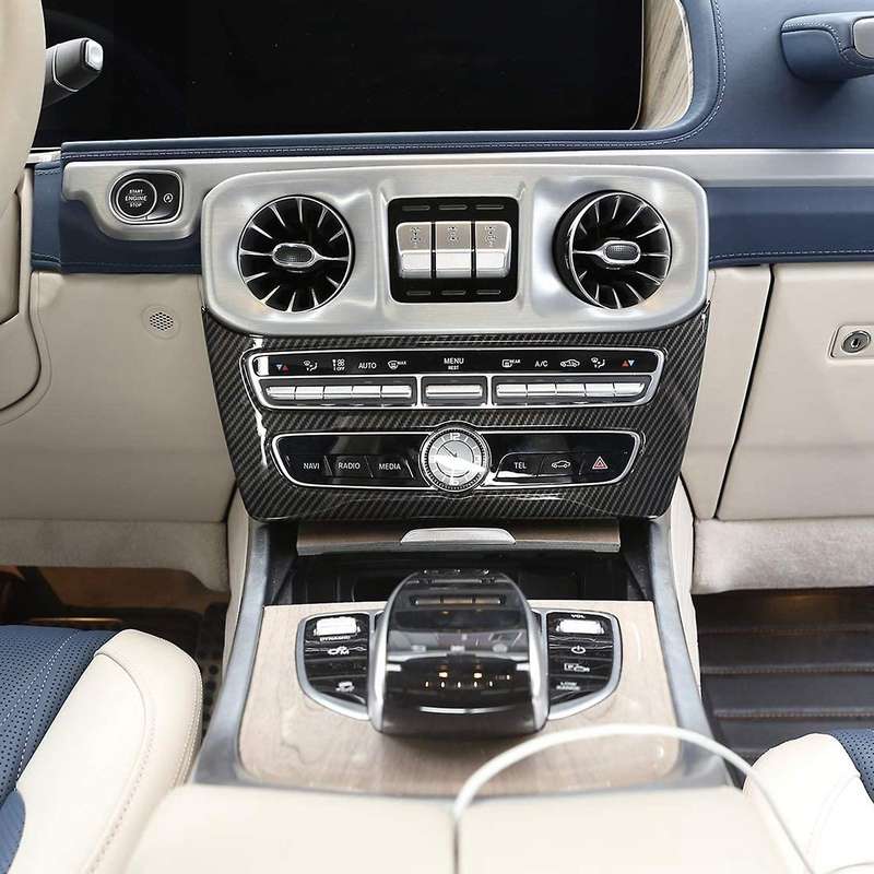 Car Center Control Mode Decoration Frame Trim for G Class W463 G350 G400 G500 G55 2019 2020