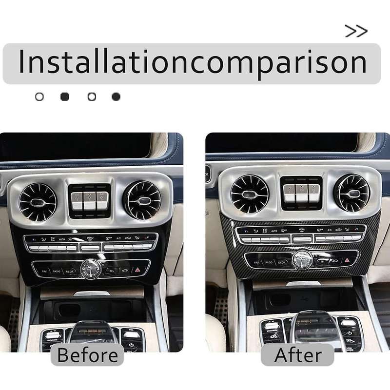 Car Center Control Mode Decoration Frame Trim for G Class W463 G350 G400 G500 G55 2019 2020