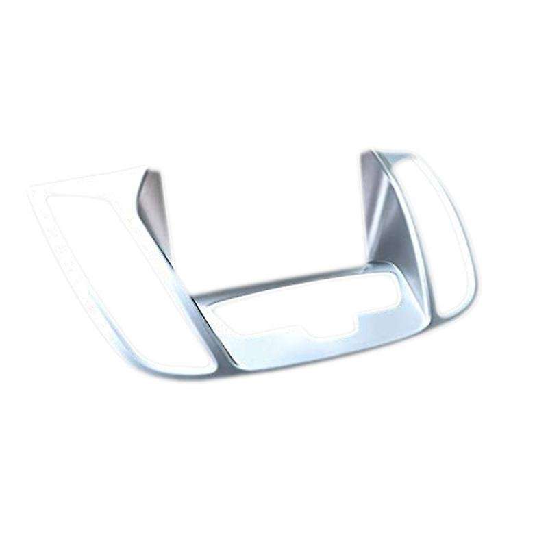 Car Center Control Console Cover Trim Air Condition Vent Cover for Kuga Escape 2017 2018 Chrome