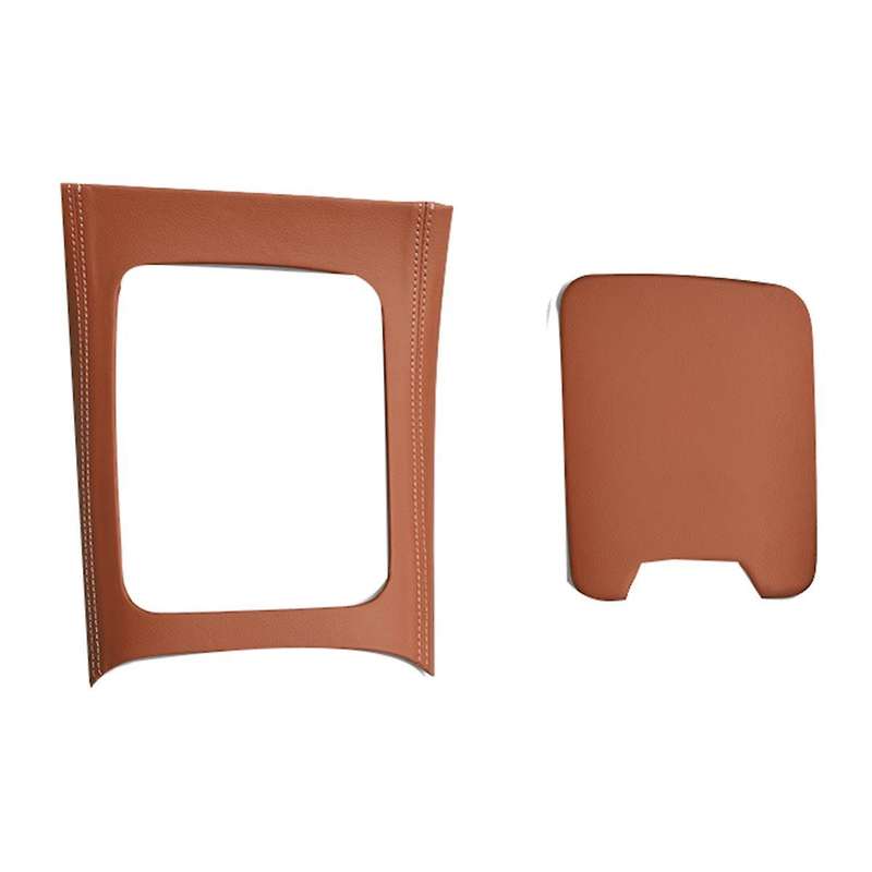 Car Center Control Panel Trim Cover for C-Class W206 C260 C220 C200 2022-24 Gear Shift PU Pad Protec
