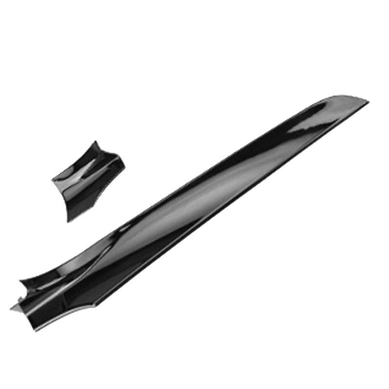 Car Center Control Panel Dashboard Strips Trim for C-Class W205 C180 C200 X253 GLC260 2015-2022 Blac