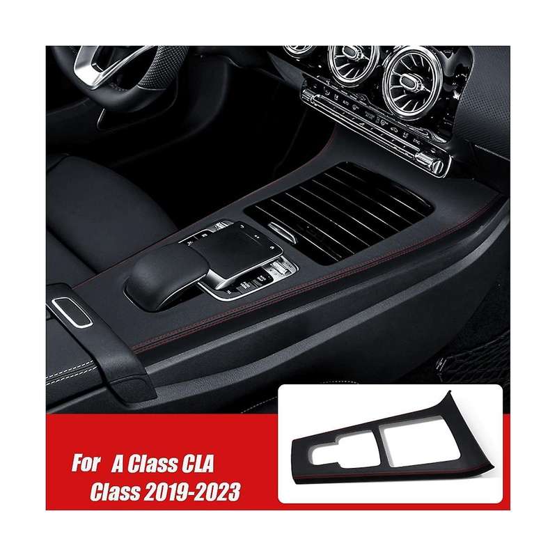 Car Center Control Panel Trim Frame for A Class Cla Class 2019-2023 Gear Shifter Bezel Cover Interio