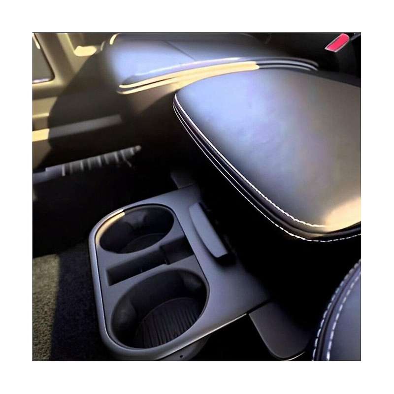 Car Center Cup Holder Under Front Seat Bottom for 15-20 Super Duty Hc3z-2813562-ab
