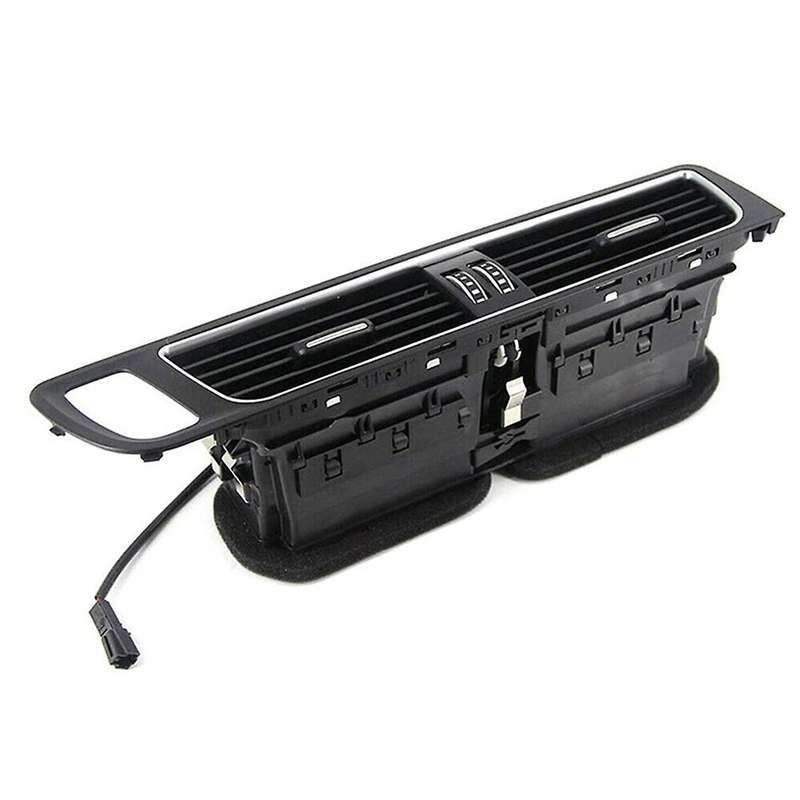 Car Center Dashboard Air Conditioner Air Outlet Grill for Q5 2009-2018 Air Conditioning Vent Assembl