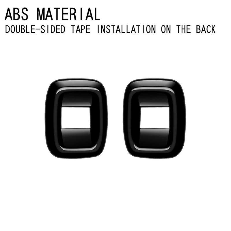 Car Center Door Curtain Switch Trim Frame Sticker for SPACIA Custom MK04 2017-2024 Car Accessories G