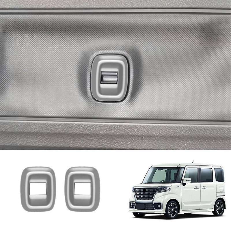 Car Center Door Curtain Switch Trim Frame Sticker for SPACIA Custom MK04 2017-2024 Car Accessories S