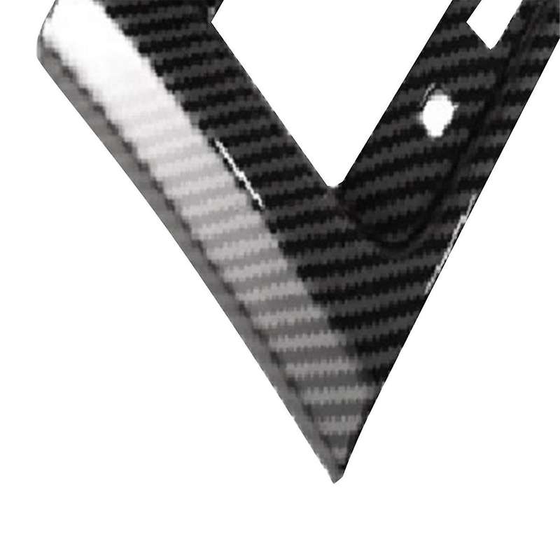 Car Center Gear Frame Gear Panel Decoration Car Carbon Fiber Sequin Decorative Interior Accessories