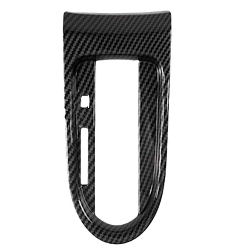 Car Center Gear Frame Gear Panel Decoration Car Carbon Fiber Sequin Decorative Interior Accessories