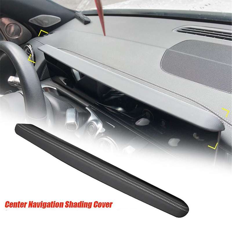 Car Center Navigation Shading Cover for - /eqb/eqa/gla//cla-class 2019-2024 Dash Screen Visor Cover