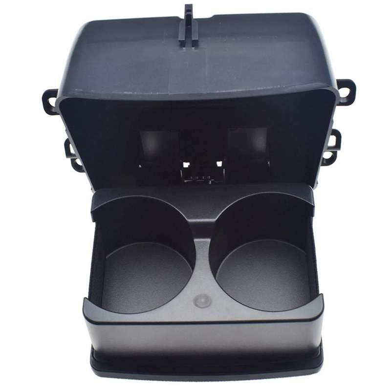 Car Center Water Dual Cup Holder for Explorer 2011-2015 Black Drinks Holder Bb5z-7813562-