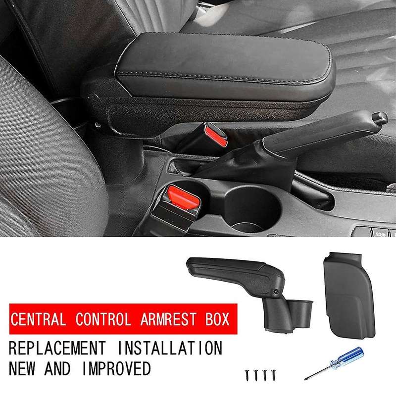 Car Central Armrest Box Free Perforation Modification Accessories Armrest Box Storage for Yaris