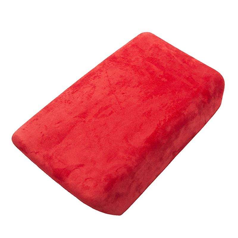 Car Central Armrest Box Cover Turn Fur Protective Cover for / Y Accessories Red