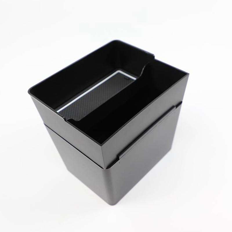Car Central Armrest Box for MODEL 3 2017-2020 Double Storage Design Tissue Box Trash Can Stowing Tid