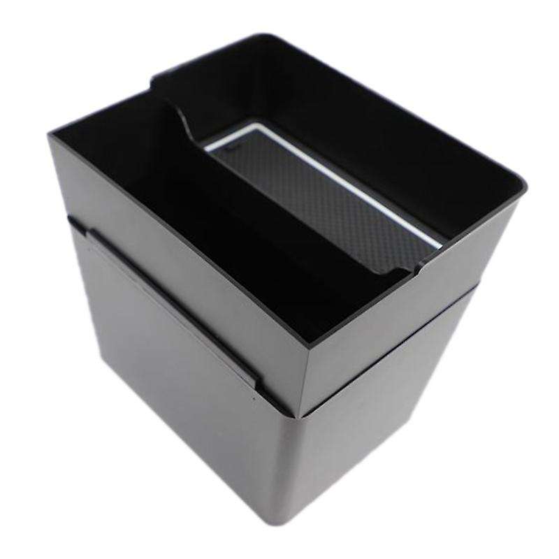 Car Central Armrest Box for MODEL 3 2017-2020 Double Storage Design Tissue Box Trash Can Stowing Tid