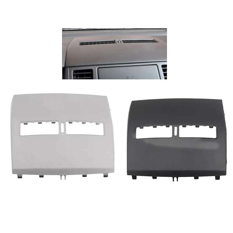 Car Central Air Conditioning Panel Trim Air Conditioning Panel Cover for 2005-2010 Gray