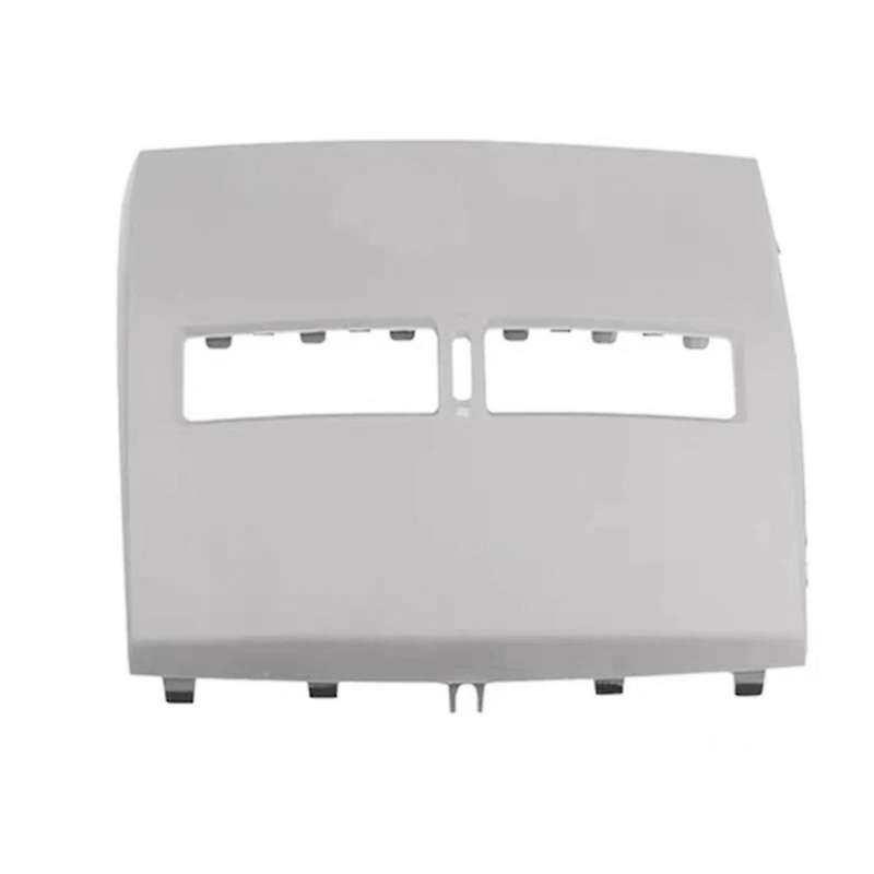 Car Central Air Conditioning Panel Trim Air Conditioning Panel Cover for 2005-2010 Gray