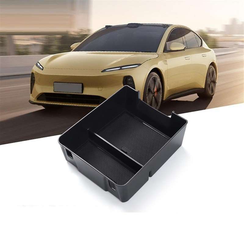 Car Central Armrest Storage Box for NIO ET5 Center Console Tray Organizer Interior Tidying Accessor