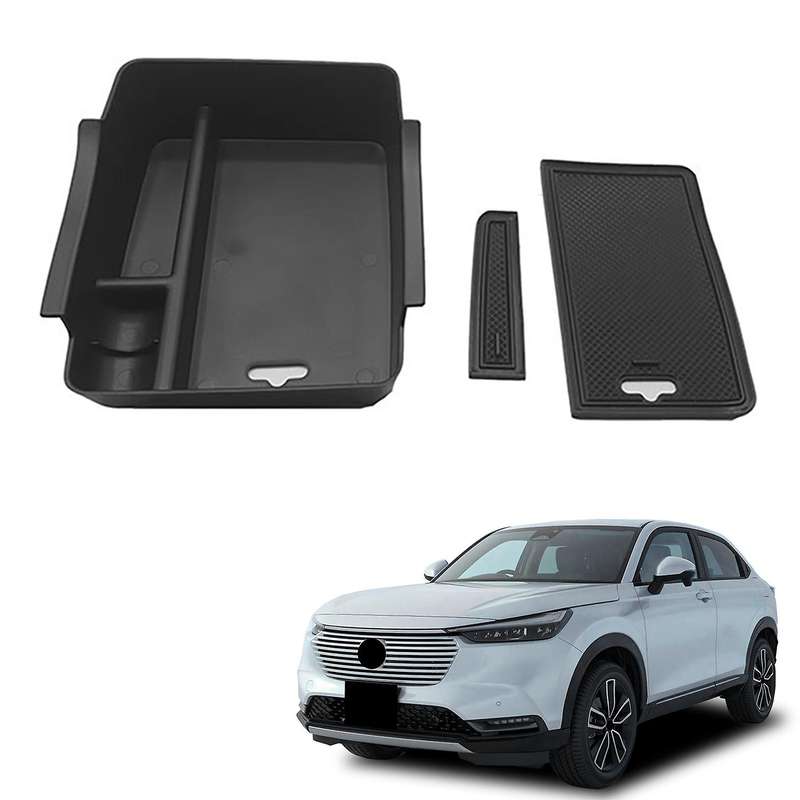 Car Central Armrest Storage Box Compatible Honda HRV HR-V Vezel 2021 2022
