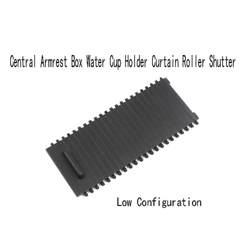 Car Central Armrest Box Water Cup Holder Curtain Roller Shutter Cover for 508 2011-2018 Low Configu