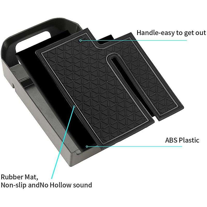 Car Central Armrest Storage Box Compatible Toyota RAV-4 2019-2021