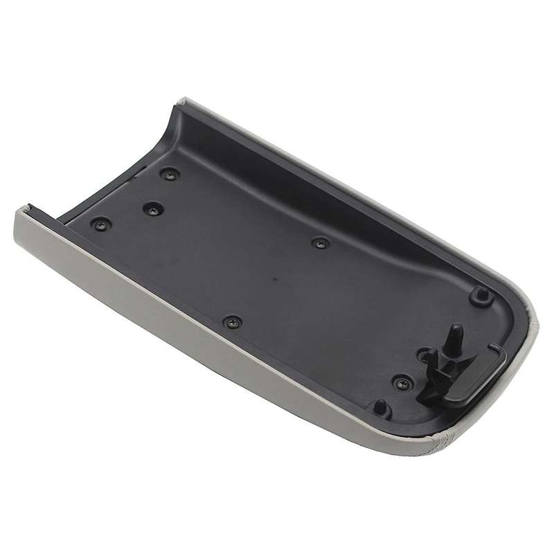Car Central Armrest Cover Armrest Box Cover for Envoy Trailblazer -Gray