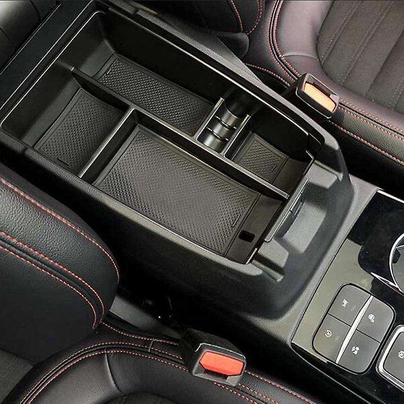Car Central Armrest Storage Box Secondary Storage Center Console Organizer Compatible for Escape 202