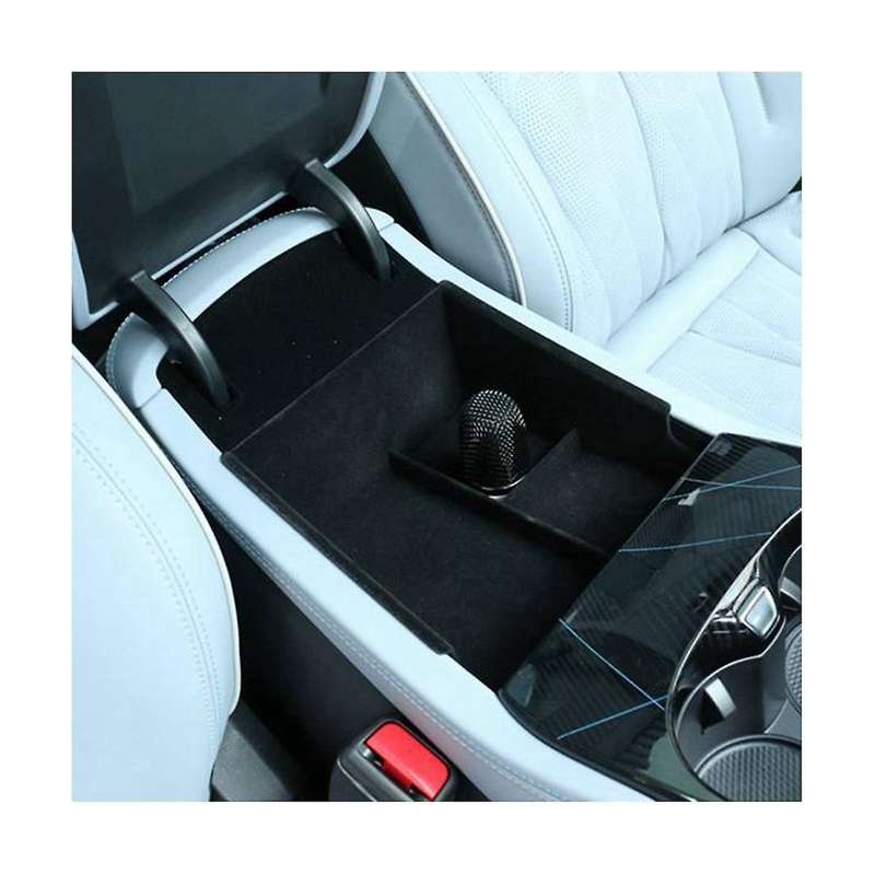 Car Central Armrest Storage Box for Seal 2022 Center Console Organizer Holder Containers(grey)