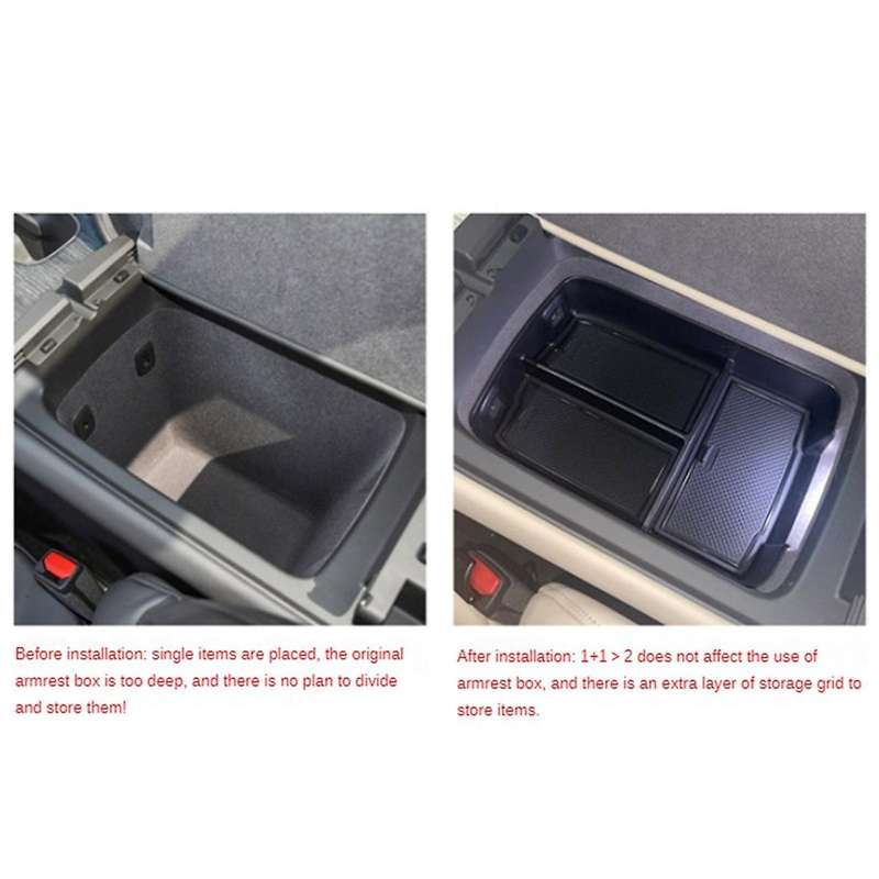 Car Central Armrest Storage Box for NIO ET7 2022 Center Console Tray Organizer Accessories Tidying