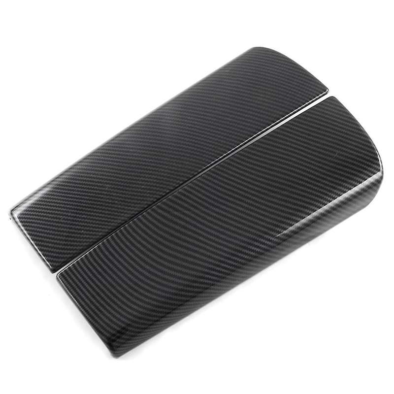 Car Central Console Armrest Box Trim Cover Decoration Carbon Fiber Look for TANG