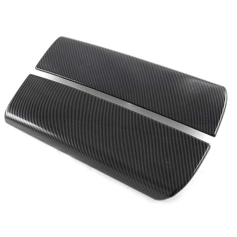 Car Central Console Armrest Box Trim Cover Decoration Carbon Fiber Look for TANG